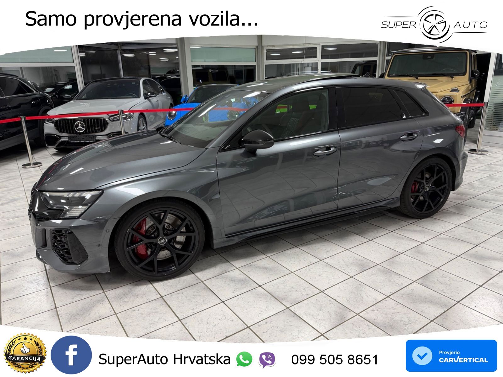 Audi RS3 Sedan 2.5 TFSI (400 KS) quattro S tronic LED+GR SJED+ACC