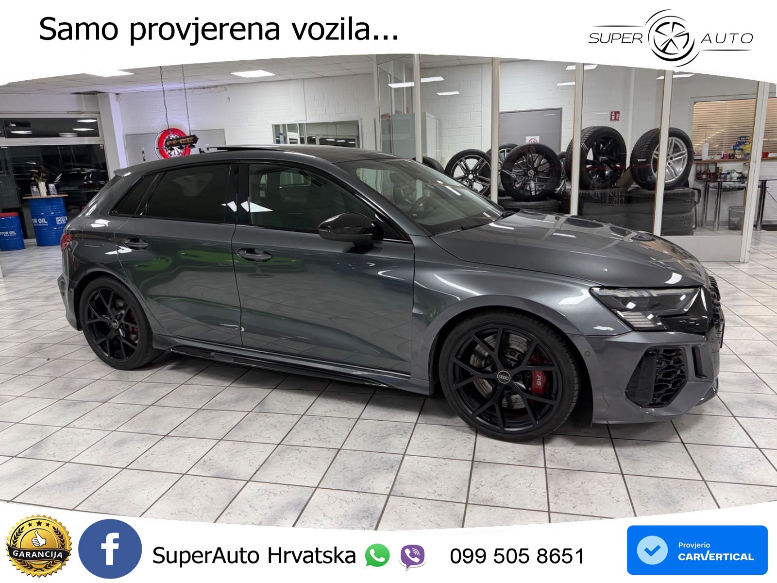 Audi RS3 Sedan 2.5 TFSI (400 KS) quattro S tronic LED+GR SJED+ACC