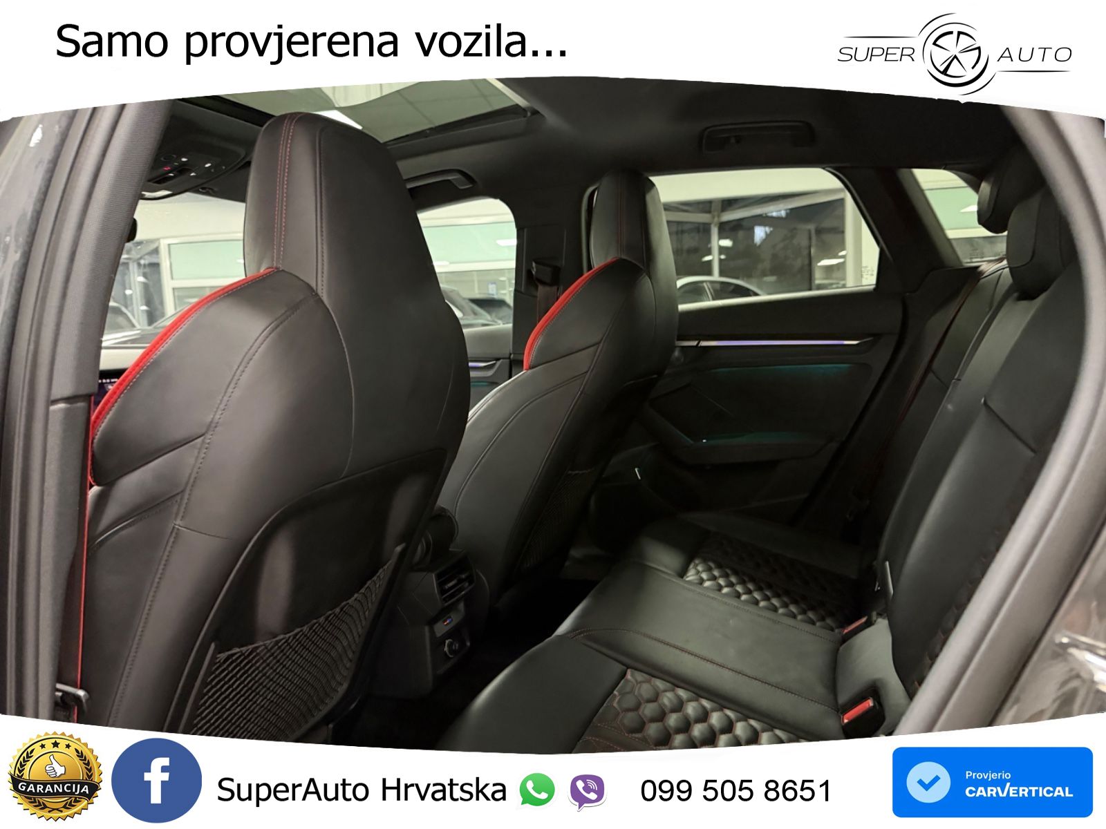 Audi RS3 Sedan 2.5 TFSI (400 KS) quattro S tronic LED+GR SJED+ACC