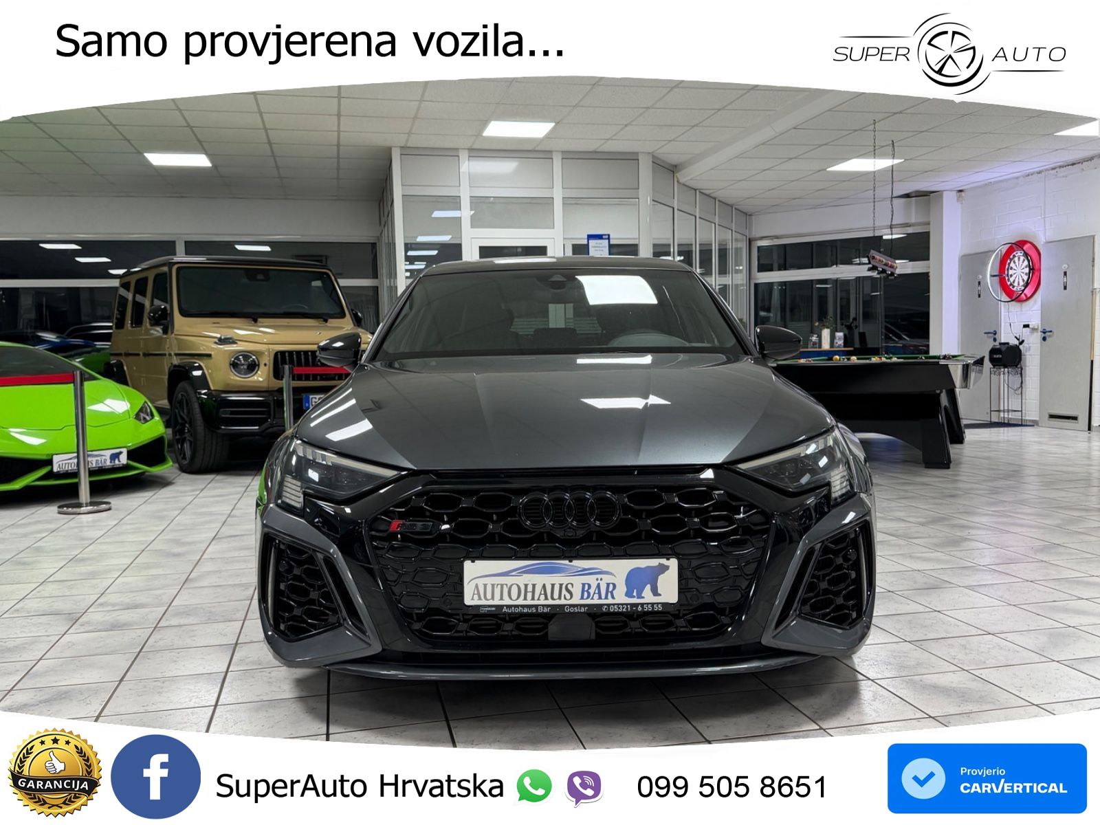 Audi RS3 Sedan 2.5 TFSI (400 KS) quattro S tronic LED+GR SJED+ACC