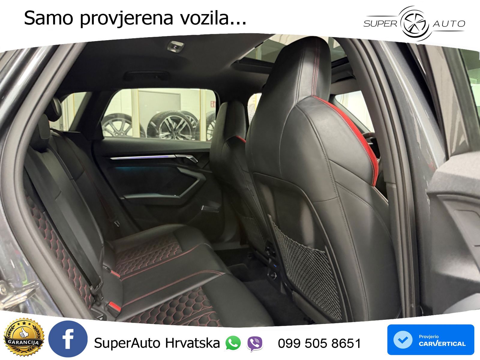 Audi RS3 Sedan 2.5 TFSI (400 KS) quattro S tronic LED+GR SJED+ACC