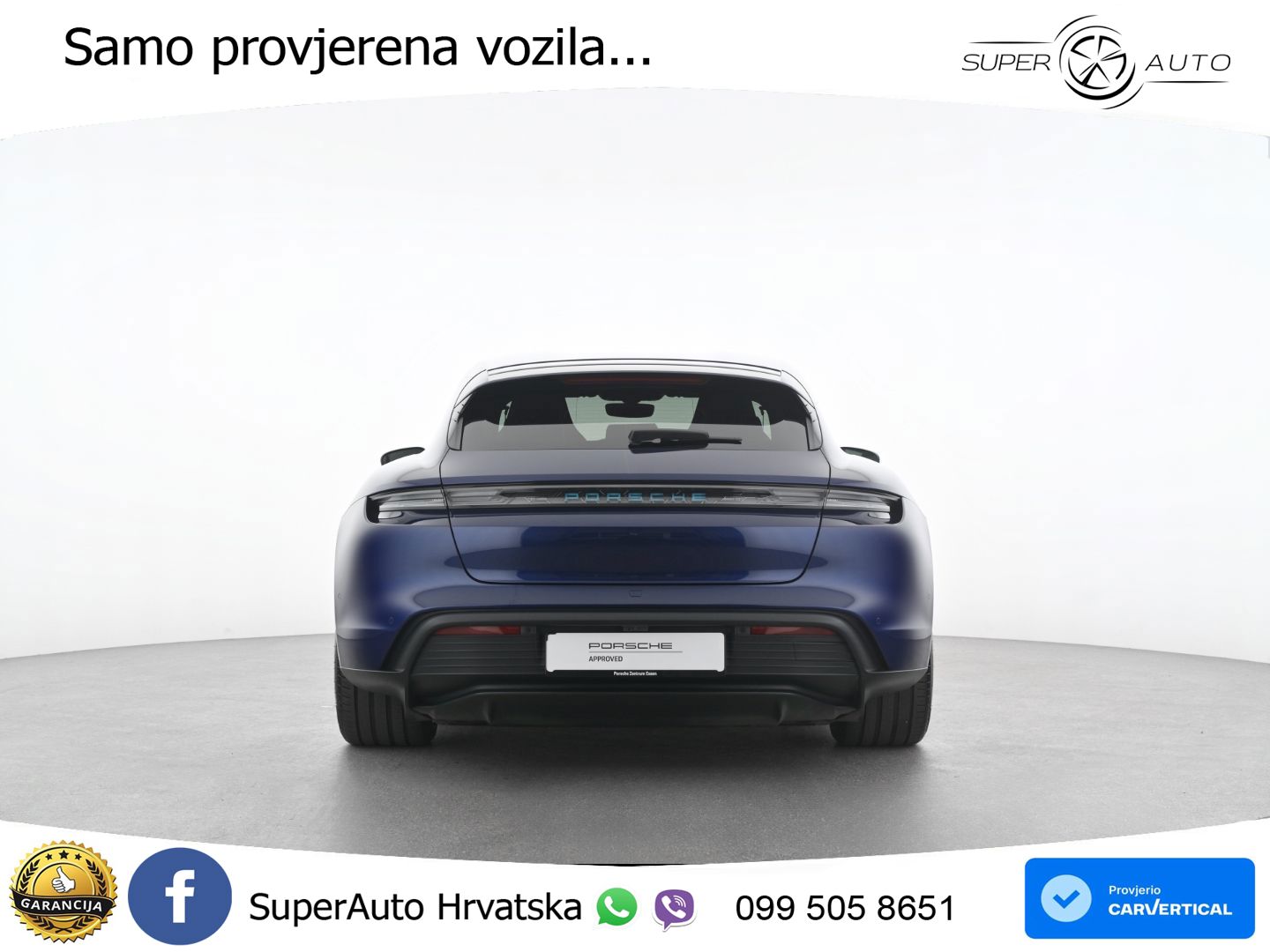 Porsche Taycan Sport Turismo 89 kWh (408 KS)