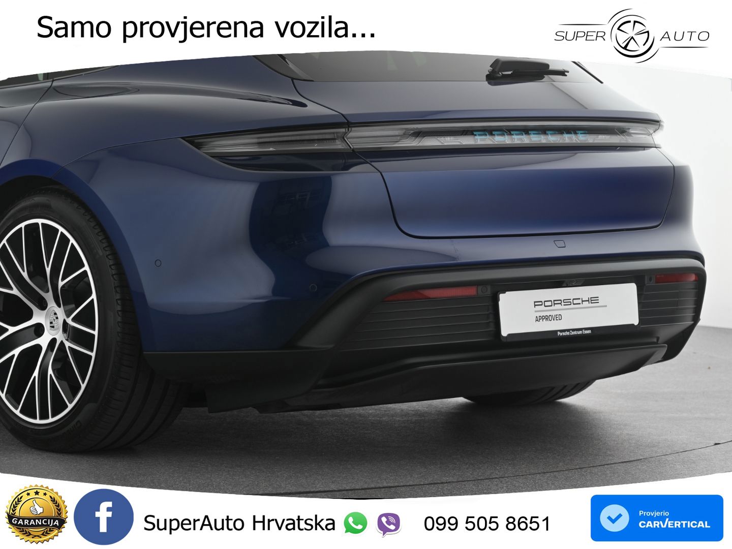 Porsche Taycan Sport Turismo 89 kWh (408 KS)