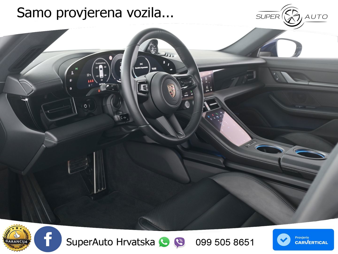 Porsche Taycan Sport Turismo 89 kWh (408 KS)