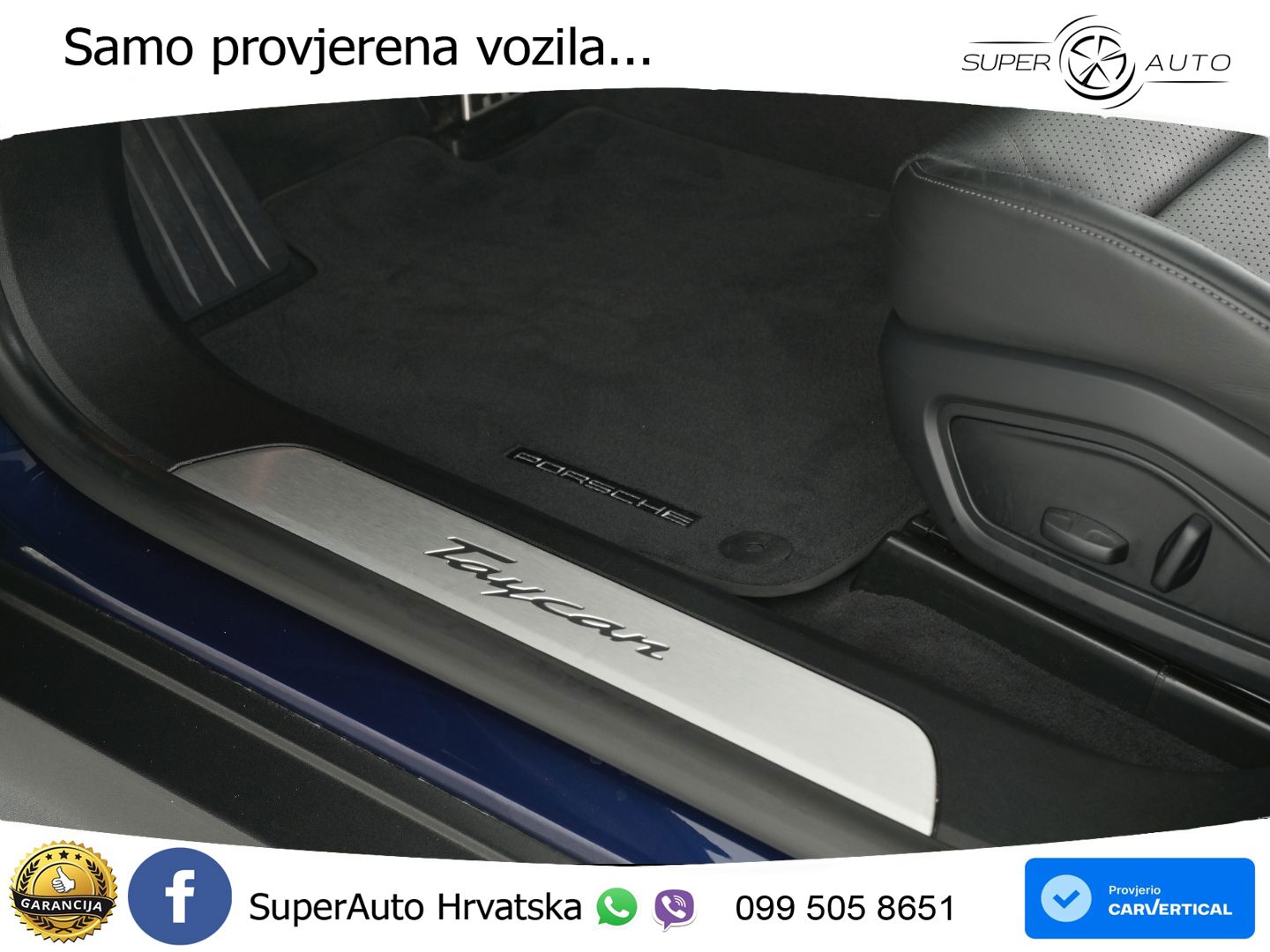 Porsche Taycan Sport Turismo 89 kWh (408 KS)