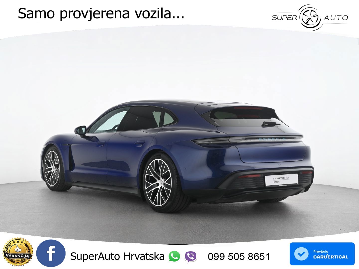 Porsche Taycan Sport Turismo 89 kWh (408 KS)