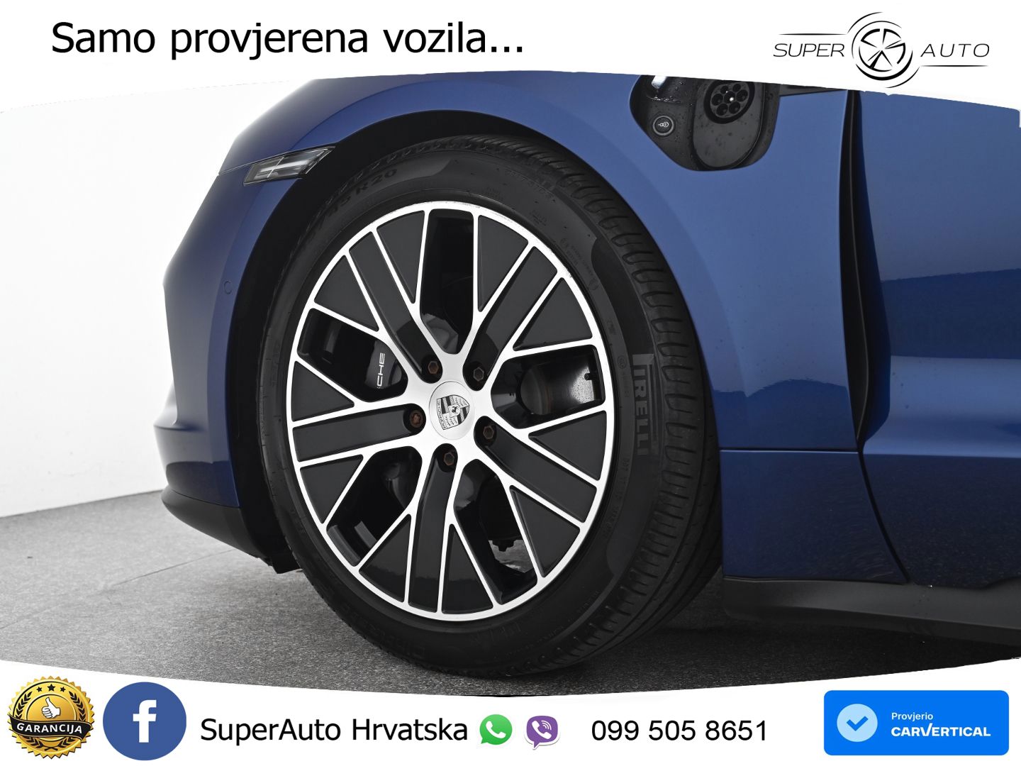 Porsche Taycan Sport Turismo 89 kWh (408 KS)