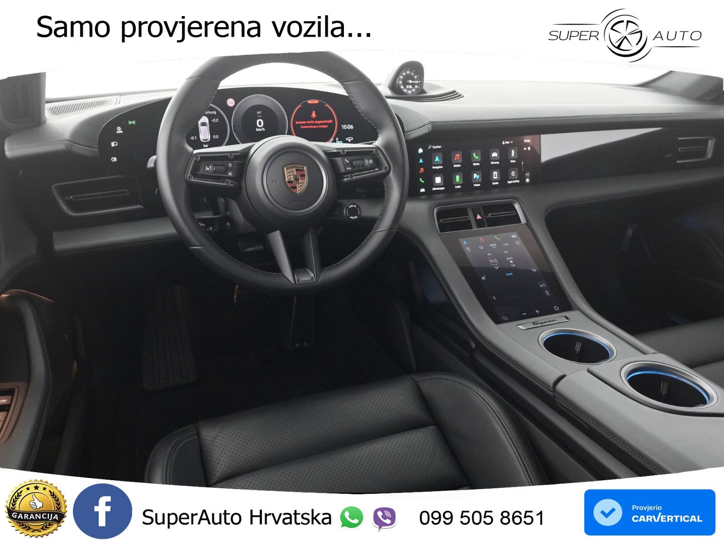 Porsche Taycan Sport Turismo 89 kWh (408 KS)