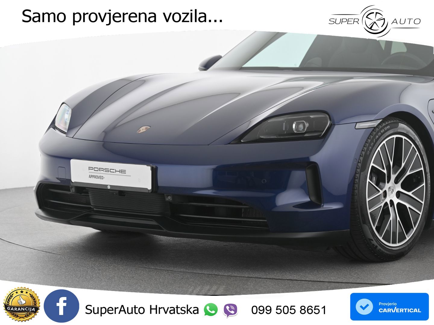 Porsche Taycan Sport Turismo 89 kWh (408 KS)