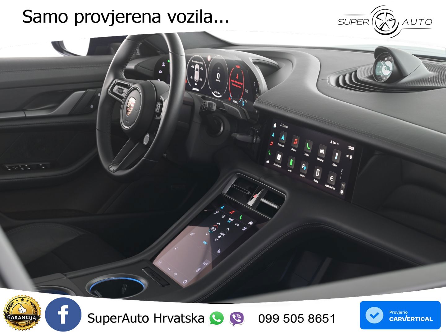 Porsche Taycan Sport Turismo 89 kWh (408 KS)