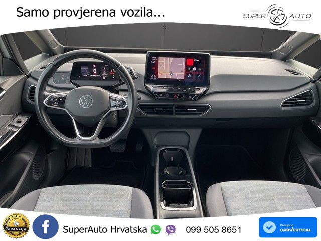 Volkswagen ID.3 Pro Performance 62 kWh (204 KS) LED+GR SJED+ACC