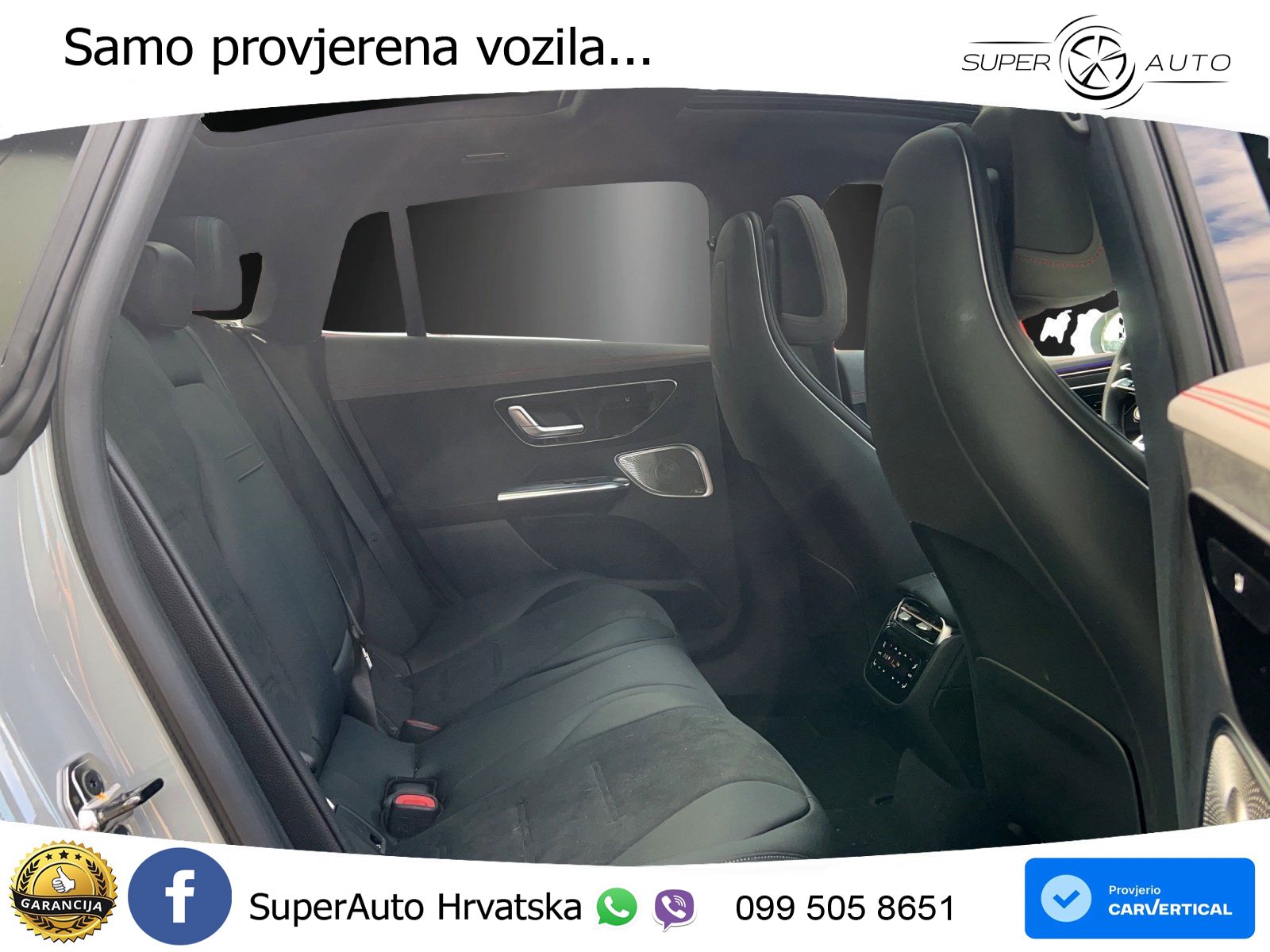 Mercedes EQE AMG 43 100 kWh (476 KS) 4MATIC ZRAČNI+ACC+GR SJED+360+PANO