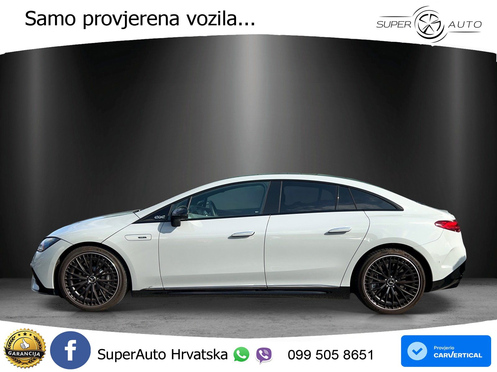 Mercedes EQE AMG 43 100 kWh (476 KS) 4MATIC ZRAČNI+ACC+GR SJED+360+PANO