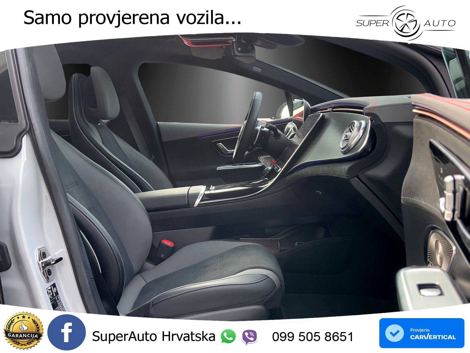Mercedes EQE AMG 43 100 kWh (476 KS) 4MATIC ZRAČNI+ACC+GR SJED+360+PANO