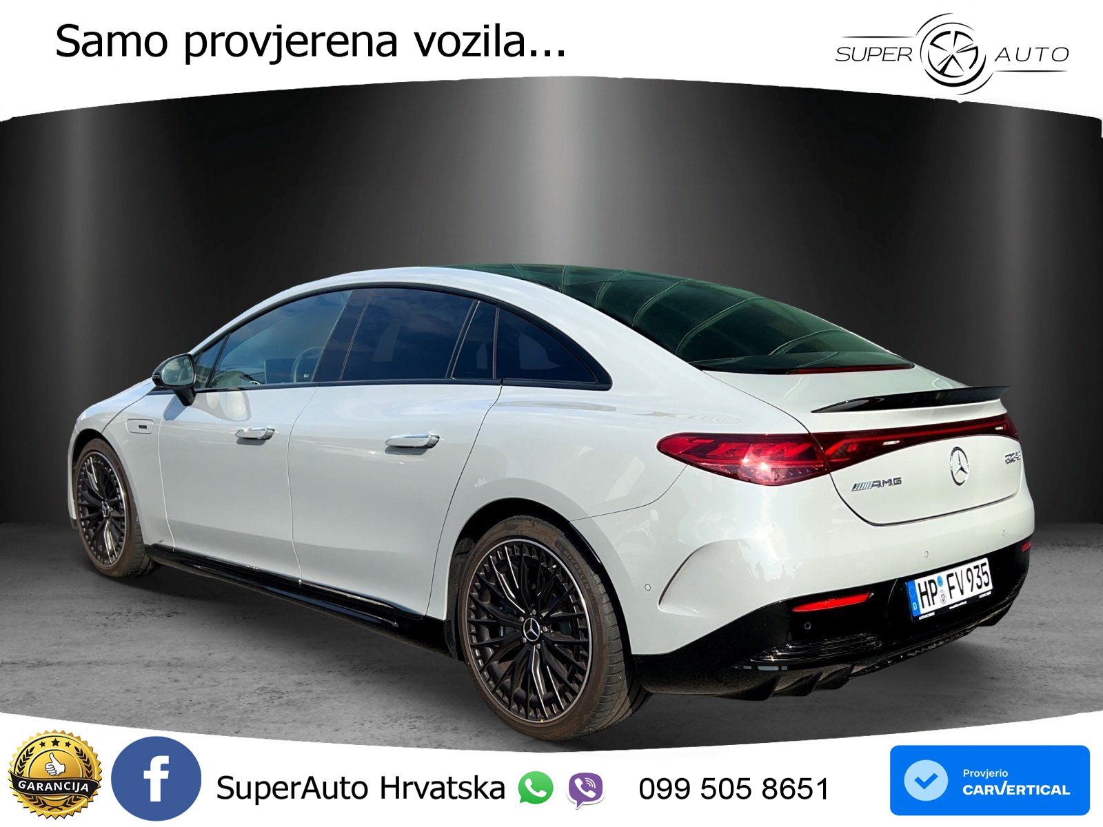 Mercedes EQE AMG 43 100 kWh (476 KS) 4MATIC ZRAČNI+ACC+GR SJED+360+PANO