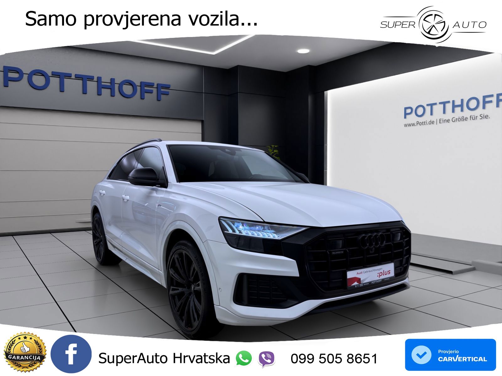 Audi Q8 50 TDI V6 (286 KS) quattro Tiptronic