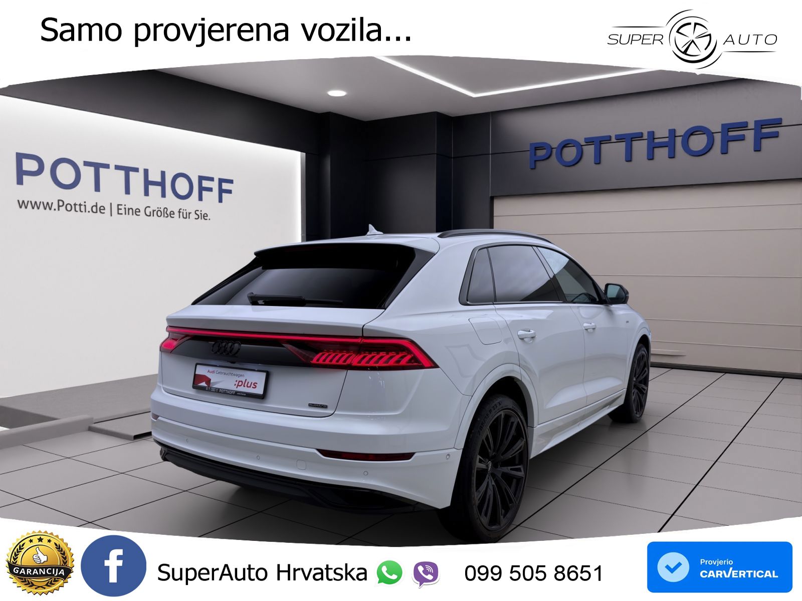 Audi Q8 50 TDI V6 (286 KS) quattro Tiptronic