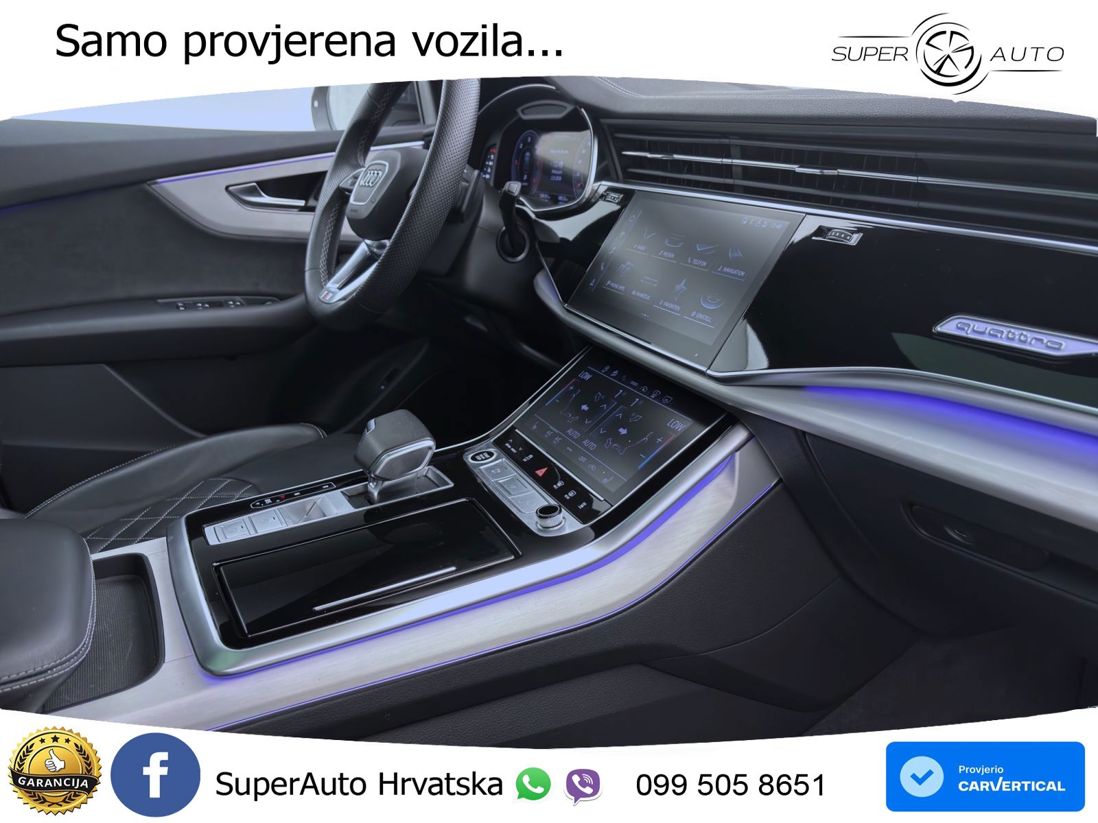 Audi Q8 50 TDI V6 (286 KS) quattro Tiptronic