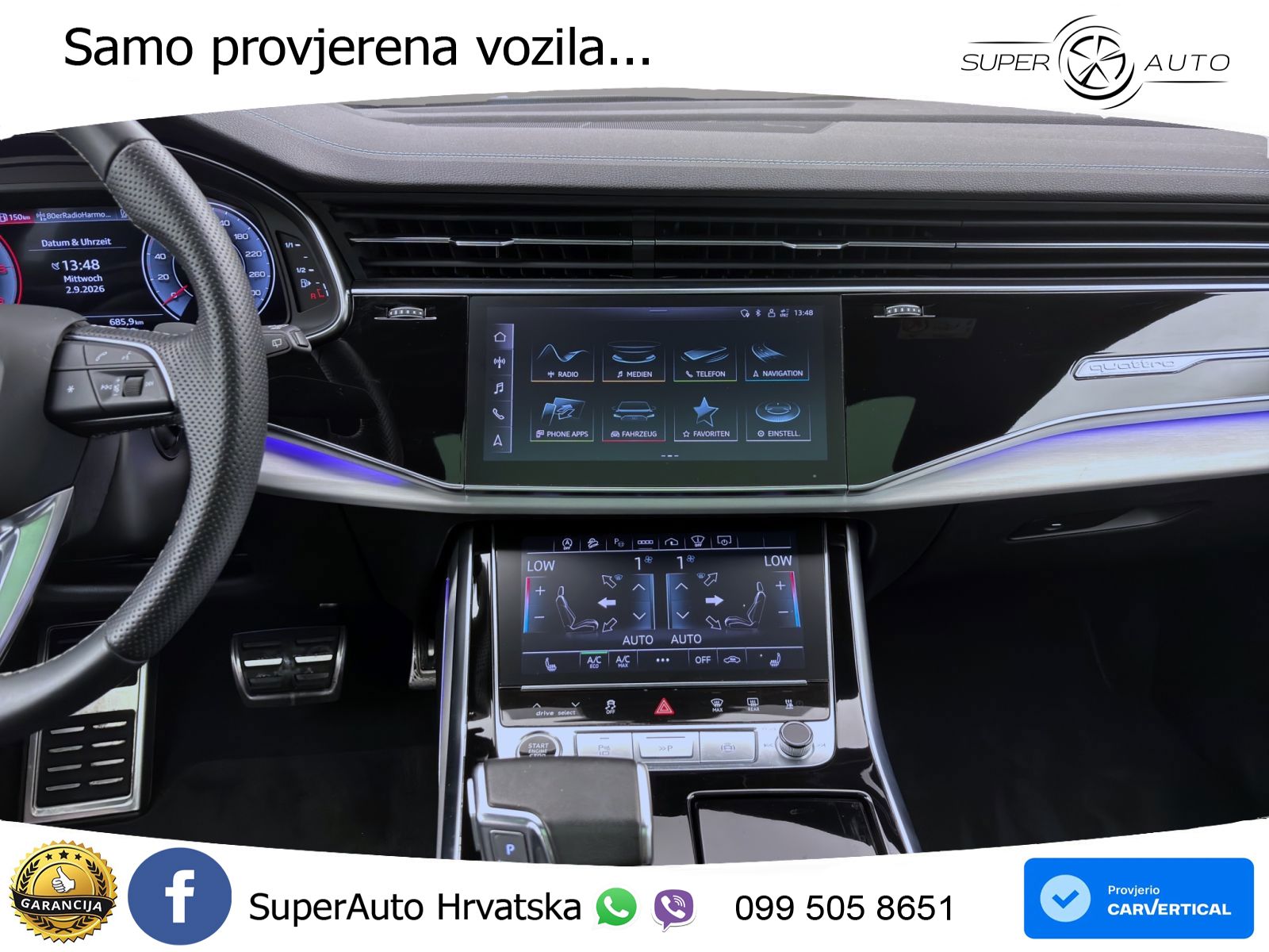 Audi Q8 50 TDI V6 (286 KS) quattro Tiptronic