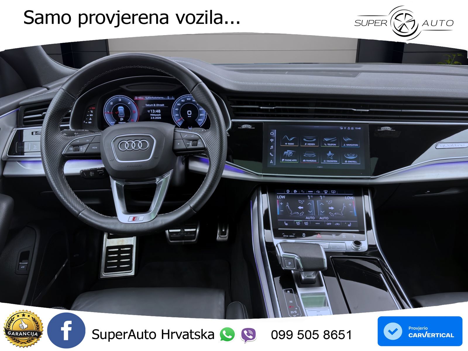 Audi Q8 50 TDI V6 (286 KS) quattro Tiptronic