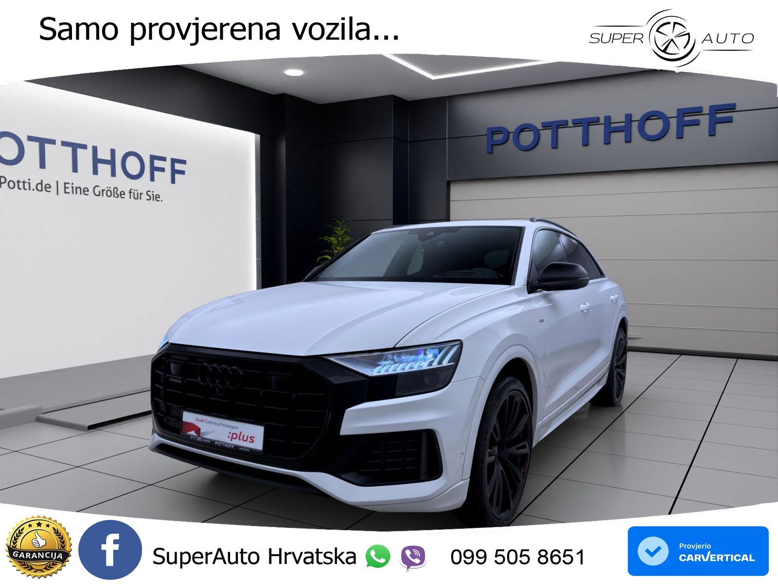 Audi Q8 50 TDI V6 (286 KS) quattro Tiptronic