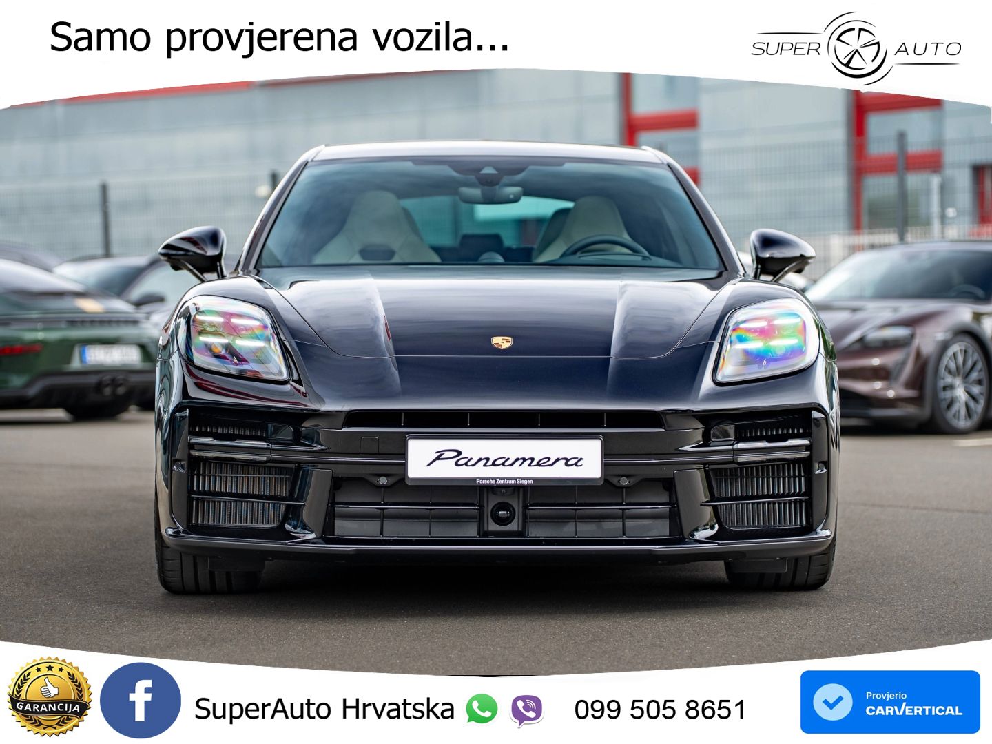 Porsche Panamera 4S 2.9 V6 (544 KS) E-Hybrid PDK ZRAČNI+ACC+GR SJED+KAM+PANO