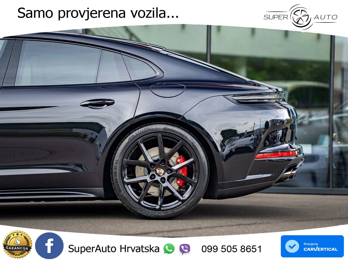 Porsche Panamera 4S 2.9 V6 (544 KS) E-Hybrid PDK ZRAČNI+ACC+GR SJED+KAM+PANO