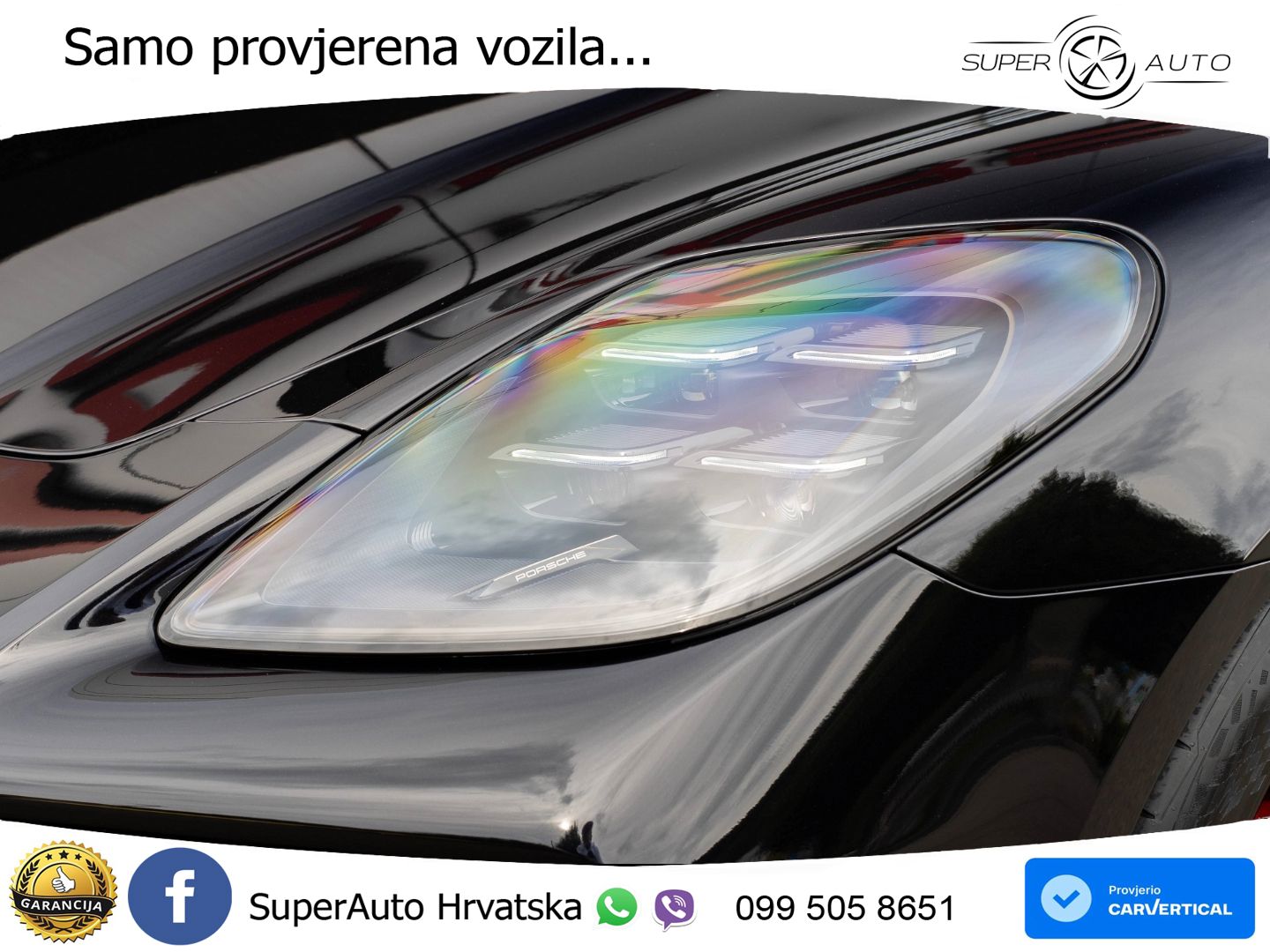 Porsche Panamera 4S 2.9 V6 (544 KS) E-Hybrid PDK ZRAČNI+ACC+GR SJED+KAM+PANO