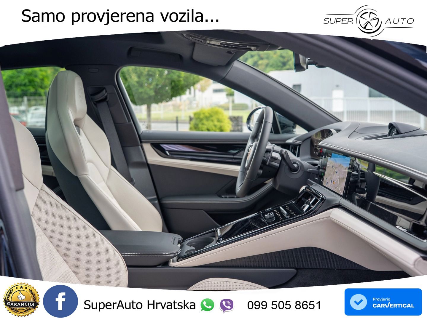 Porsche Panamera 4S 2.9 V6 (544 KS) E-Hybrid PDK ZRAČNI+ACC+GR SJED+KAM+PANO