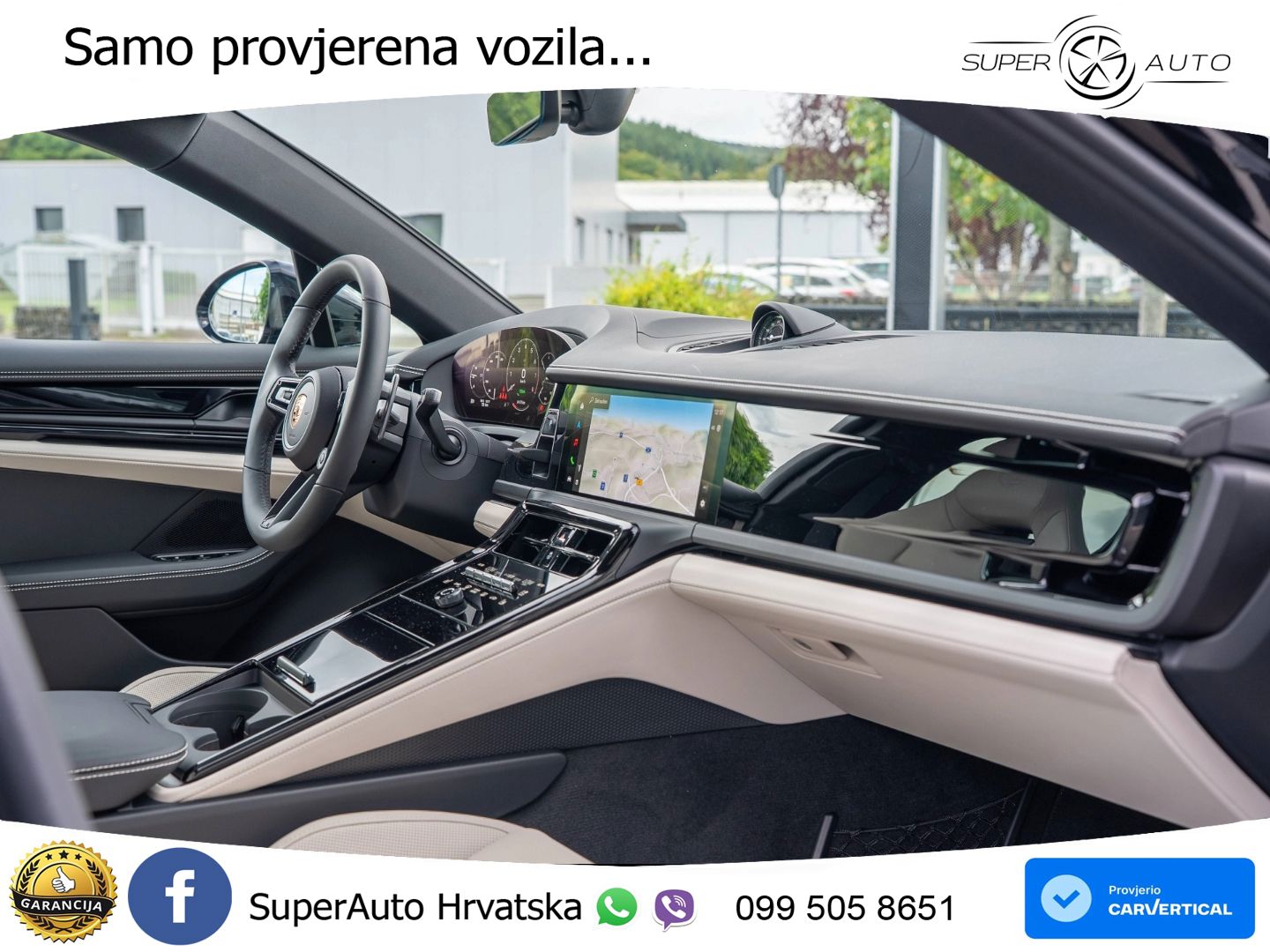 Porsche Panamera 4S 2.9 V6 (544 KS) E-Hybrid PDK ZRAČNI+ACC+GR SJED+KAM+PANO