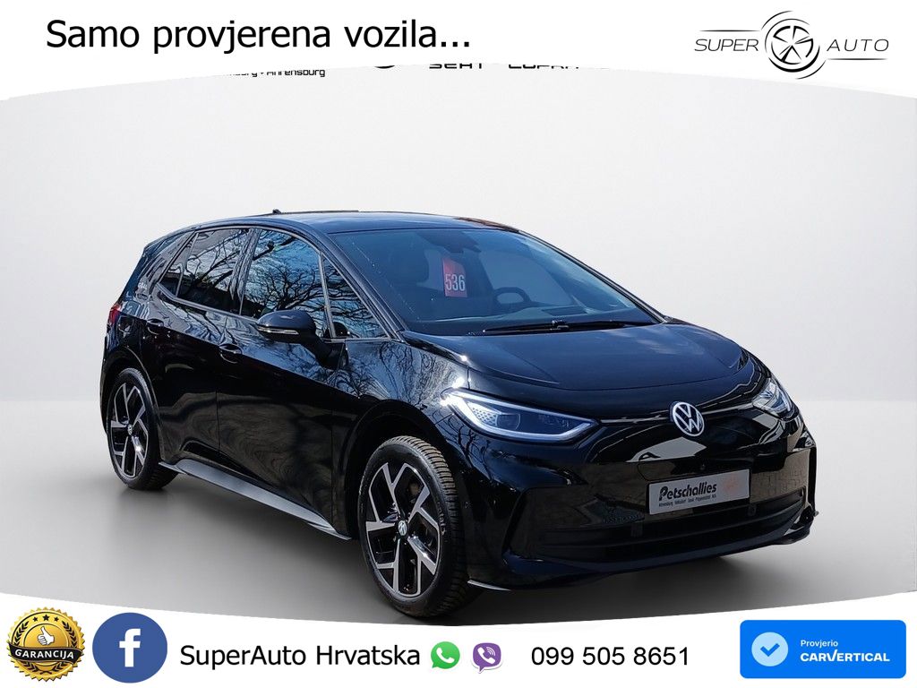 Volkswagen ID.3 Pro S 82 kWh (231 KS) LED+GR SJED+ACC