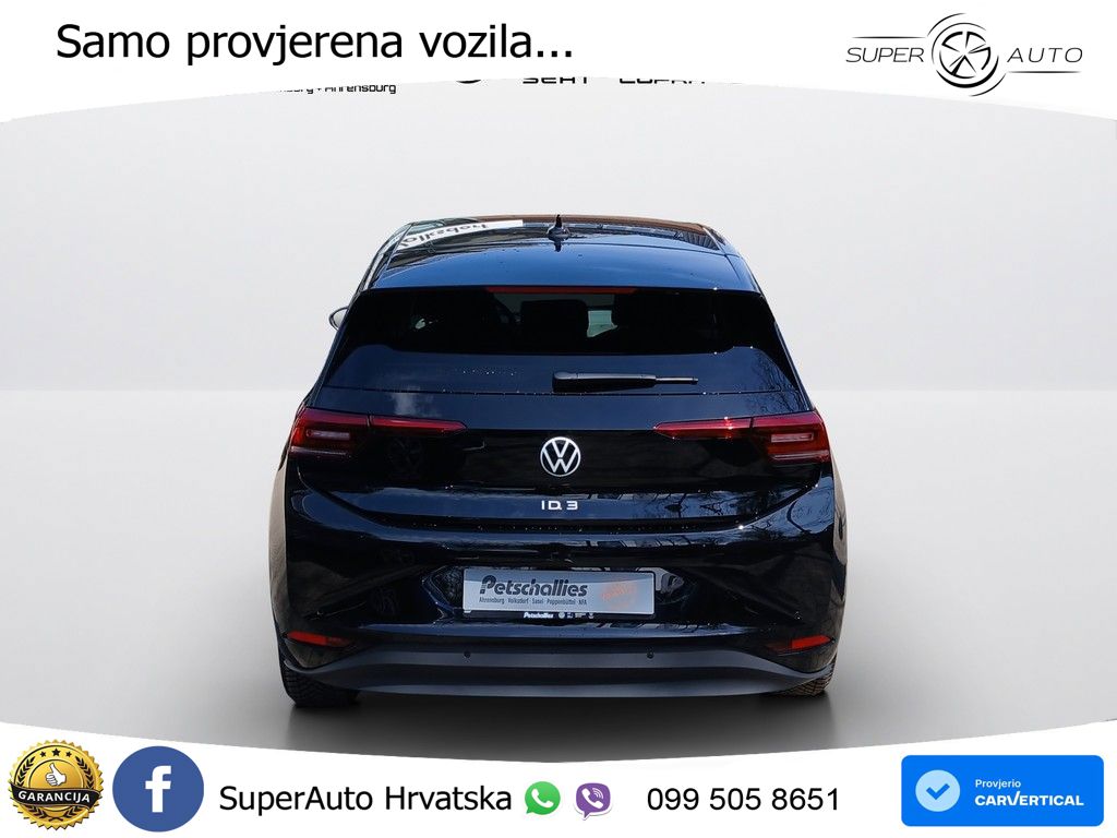 Volkswagen ID.3 Pro S 82 kWh (231 KS) LED+GR SJED+ACC