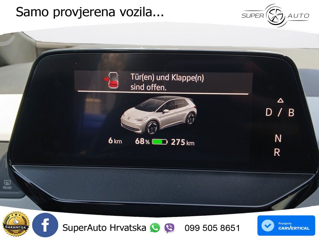 Volkswagen ID.3 Pro S 82 kWh (231 KS) LED+GR SJED+ACC