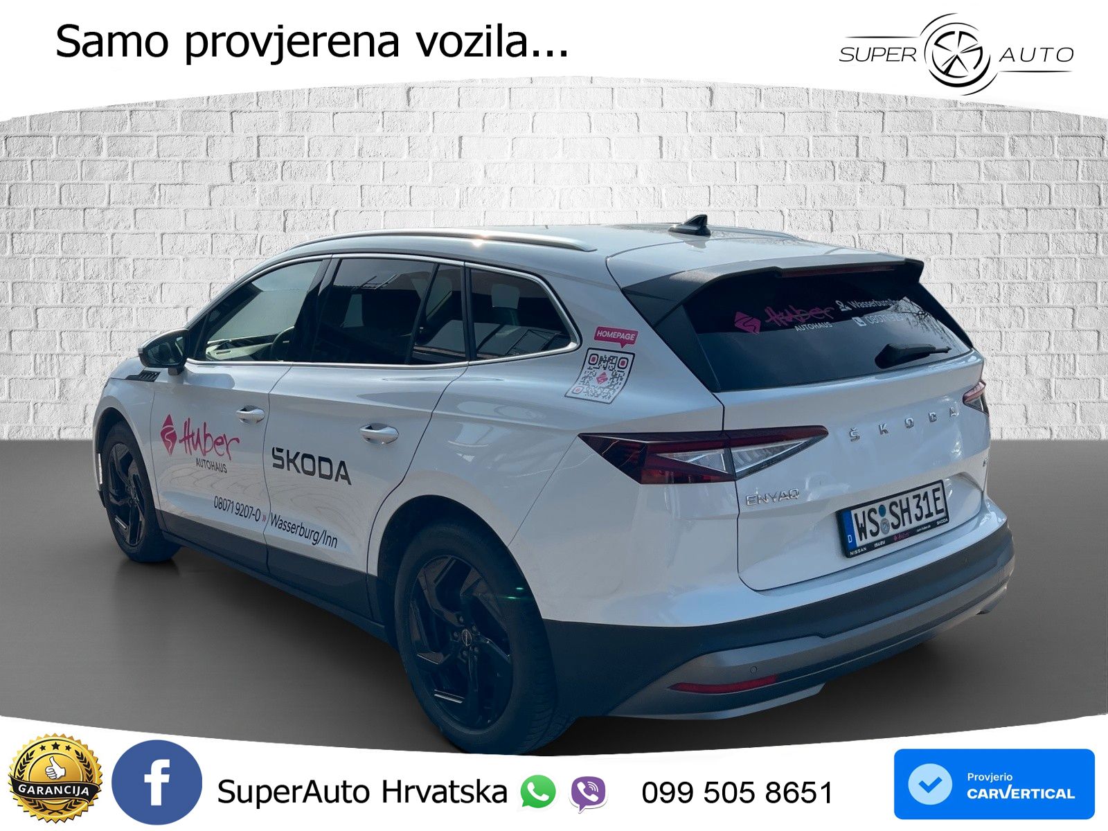 Škoda Enyaq iV 80x 82 kWh (265 KS) AWD