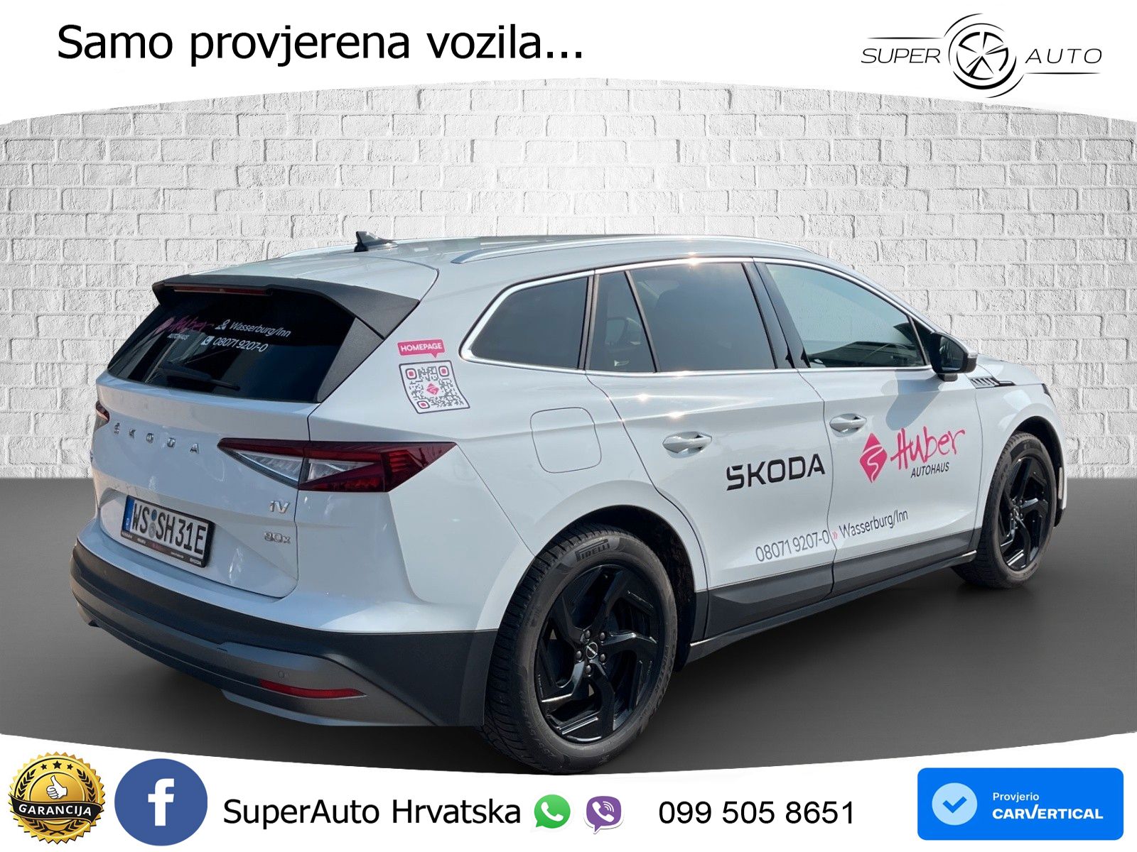 Škoda Enyaq iV 80x 82 kWh (265 KS) AWD