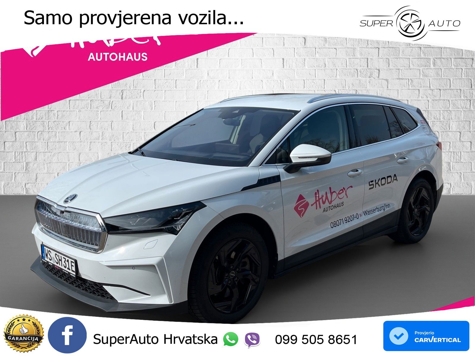 Škoda Enyaq iV 80x 82 kWh (265 KS) AWD