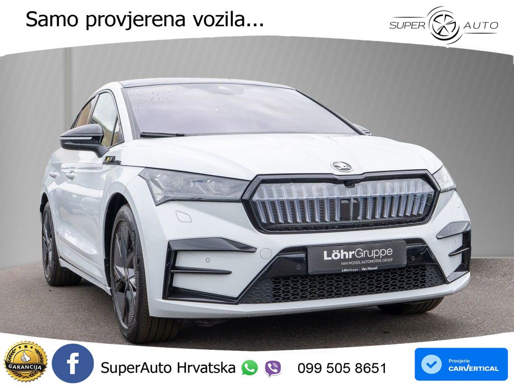 Škoda Enyaq Coupe iV RS 82 kWh (299 KS) AWD LED+GR SJED+ACC