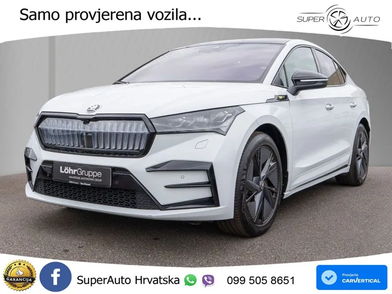 Škoda Enyaq Coupe iV RS 82 kWh (299 KS) AWD LED+GR SJED+ACC