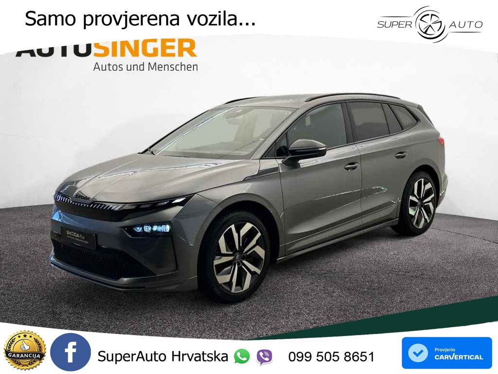 Škoda Enyaq 85 82 kWh (286 KS) SportLine LED+GR SJED+ACC