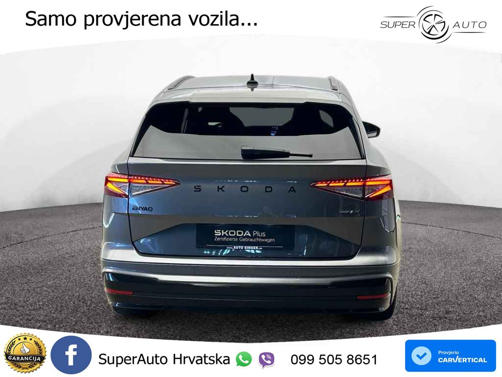 Škoda Enyaq 85 82 kWh (286 KS) SportLine LED+GR SJED+ACC