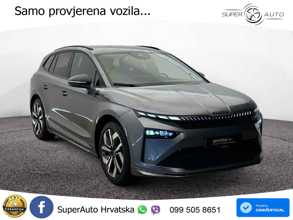 Škoda Enyaq 85 82 kWh (286 KS) SportLine LED+GR SJED+ACC