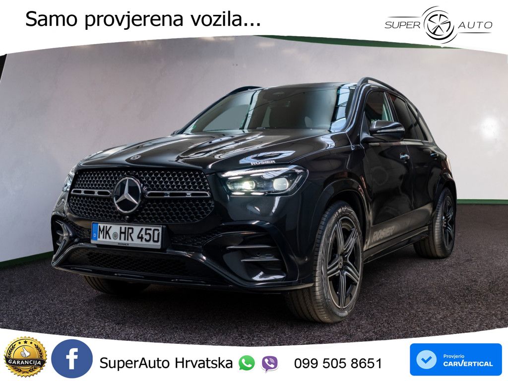 Mercedes GLE 450d (367 KS) EQ Boost 4MATIC 9G-TRONIC AMG LED+GR SJED+ACC