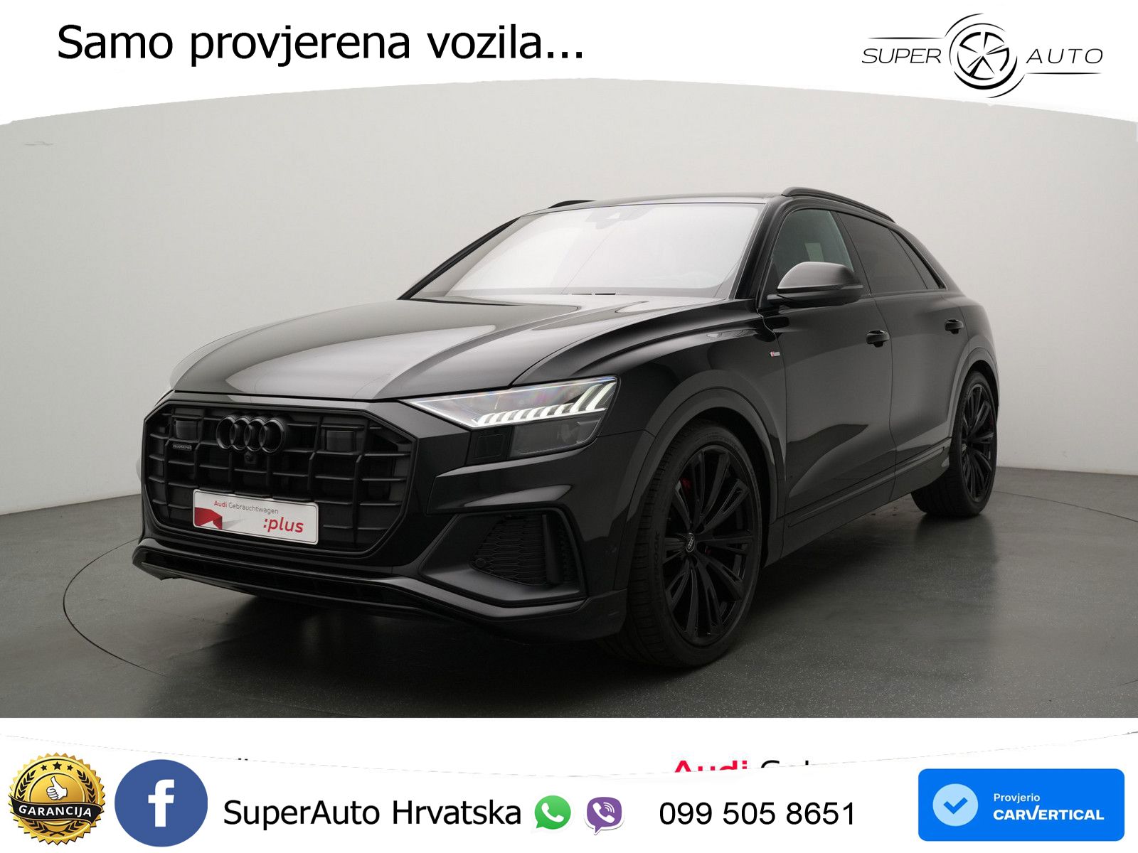 Audi Q8 50 TDI V6 (286 KS) quattro Tiptronic