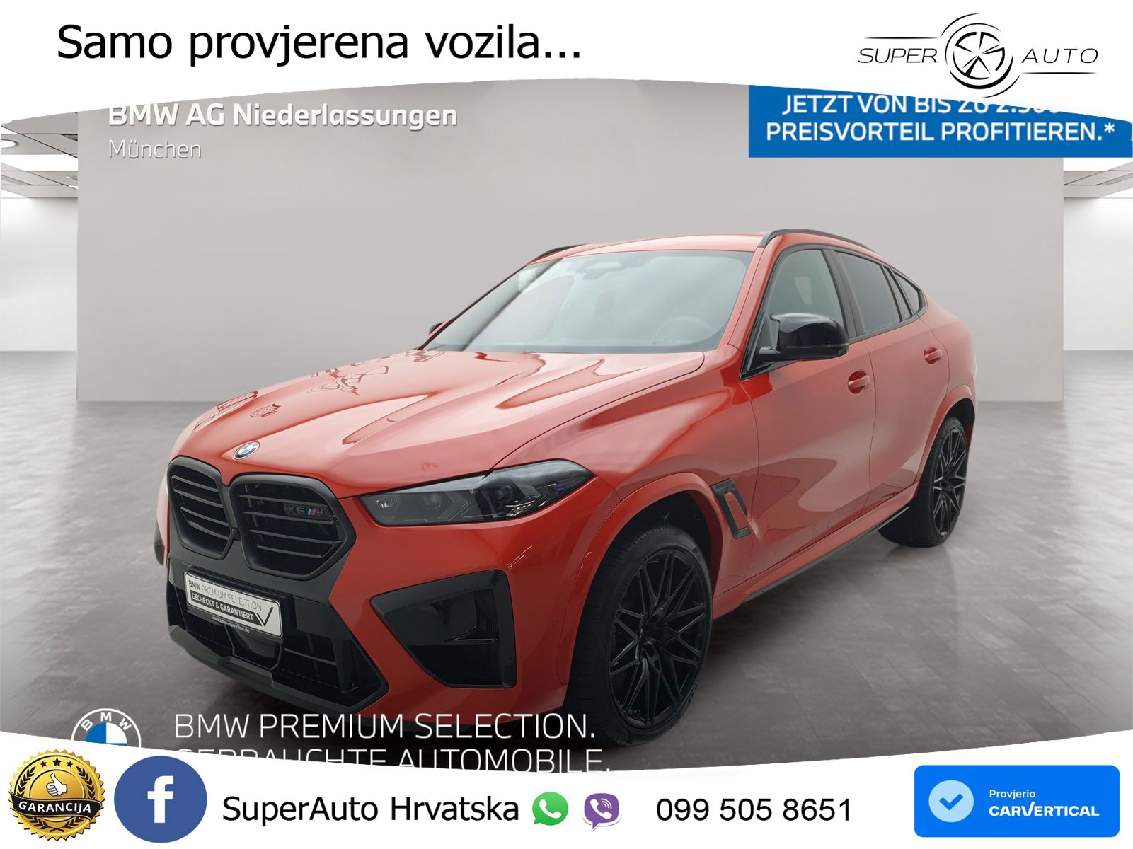 BMW X6 M Competition 4.4 V8 (625 KS) xDrive Steptronic