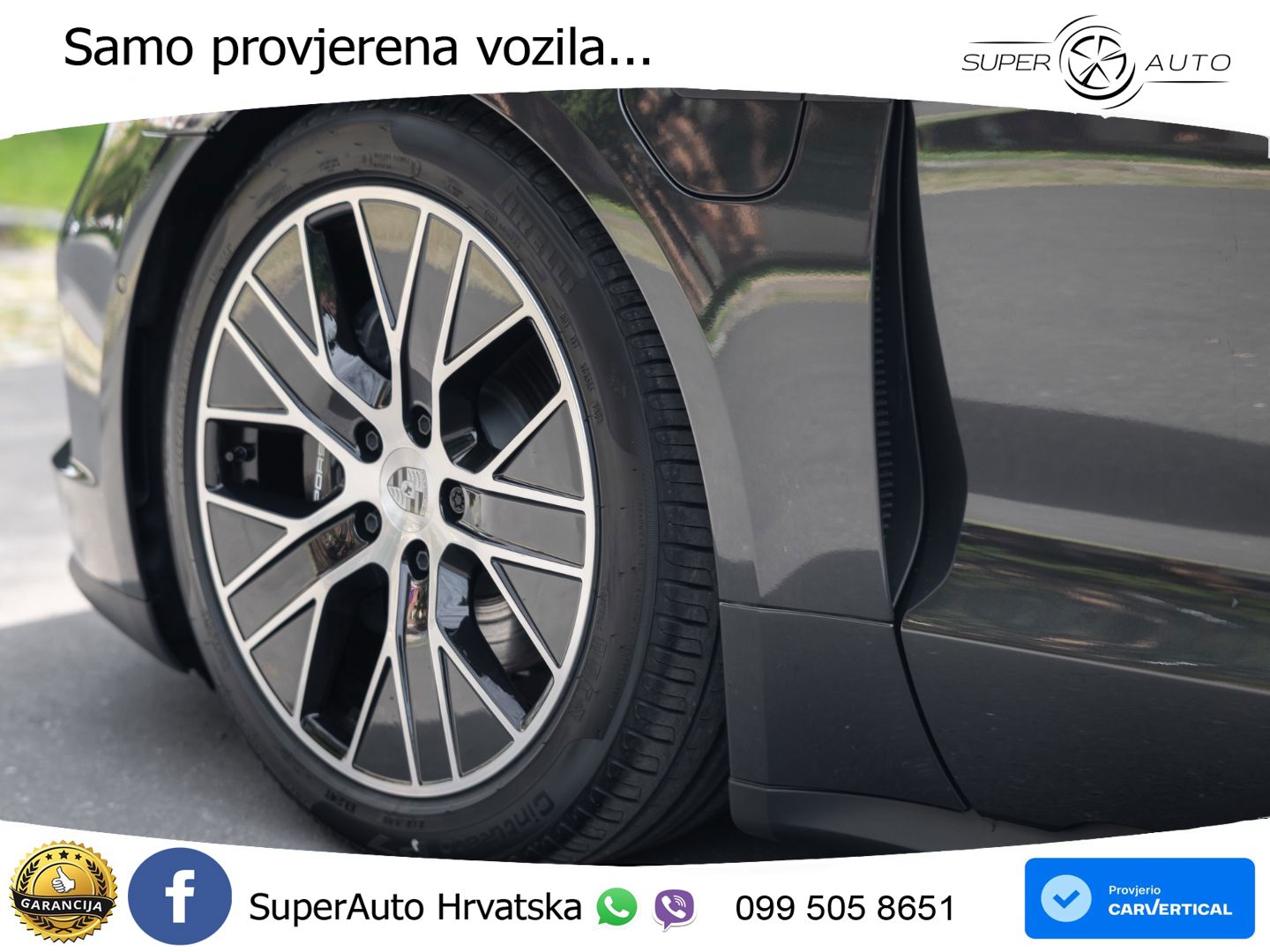 Porsche Taycan Sport Turismo 105 kWh (435 KS)