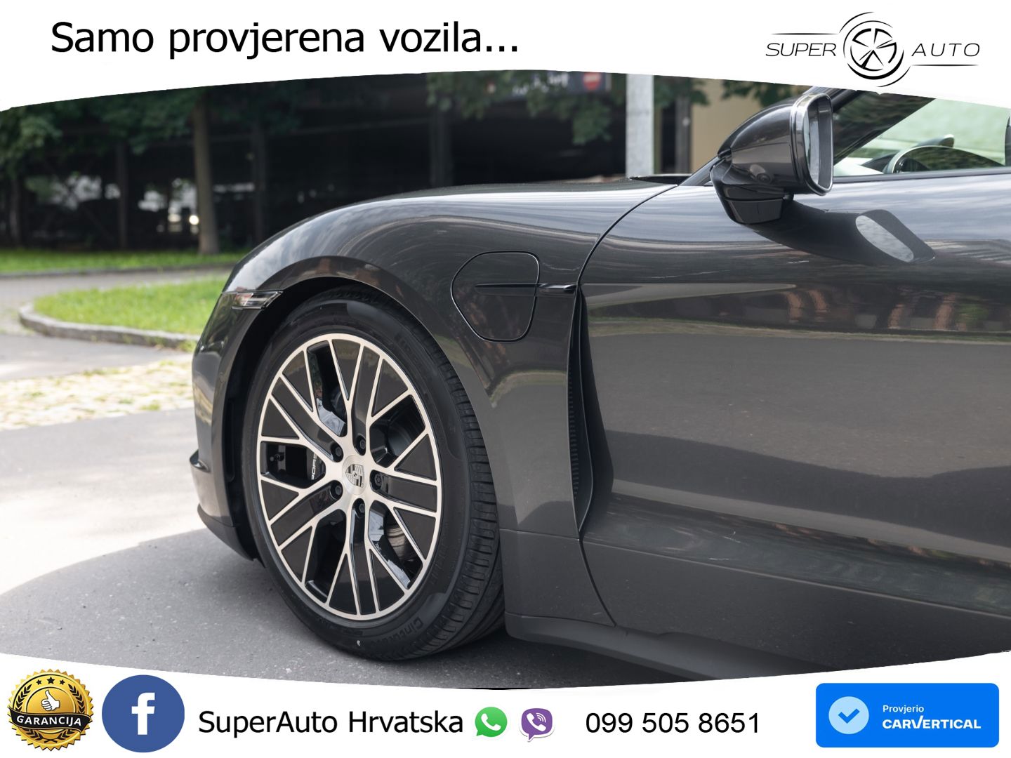 Porsche Taycan Sport Turismo 105 kWh (435 KS)