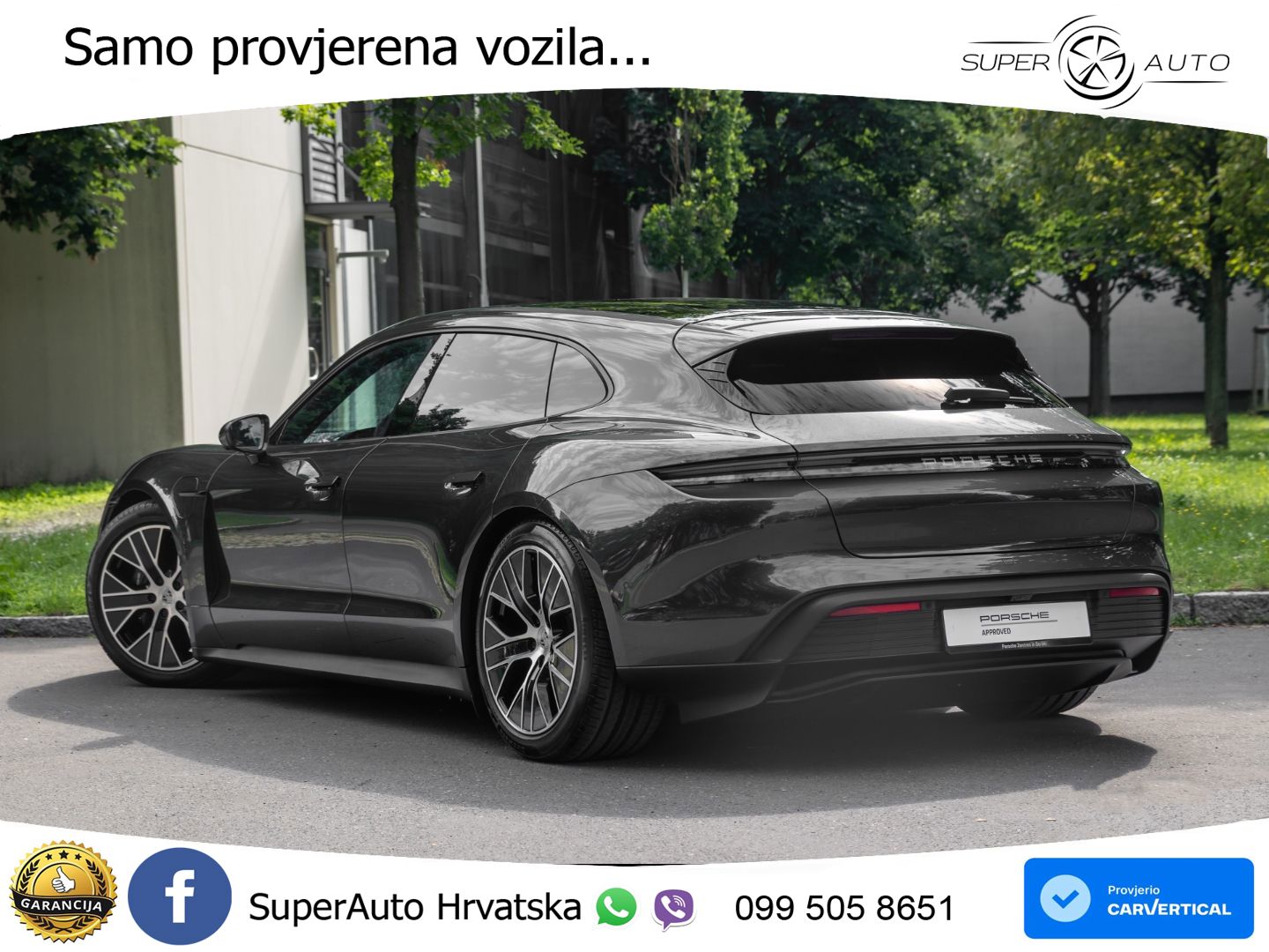 Porsche Taycan Sport Turismo 105 kWh (435 KS)