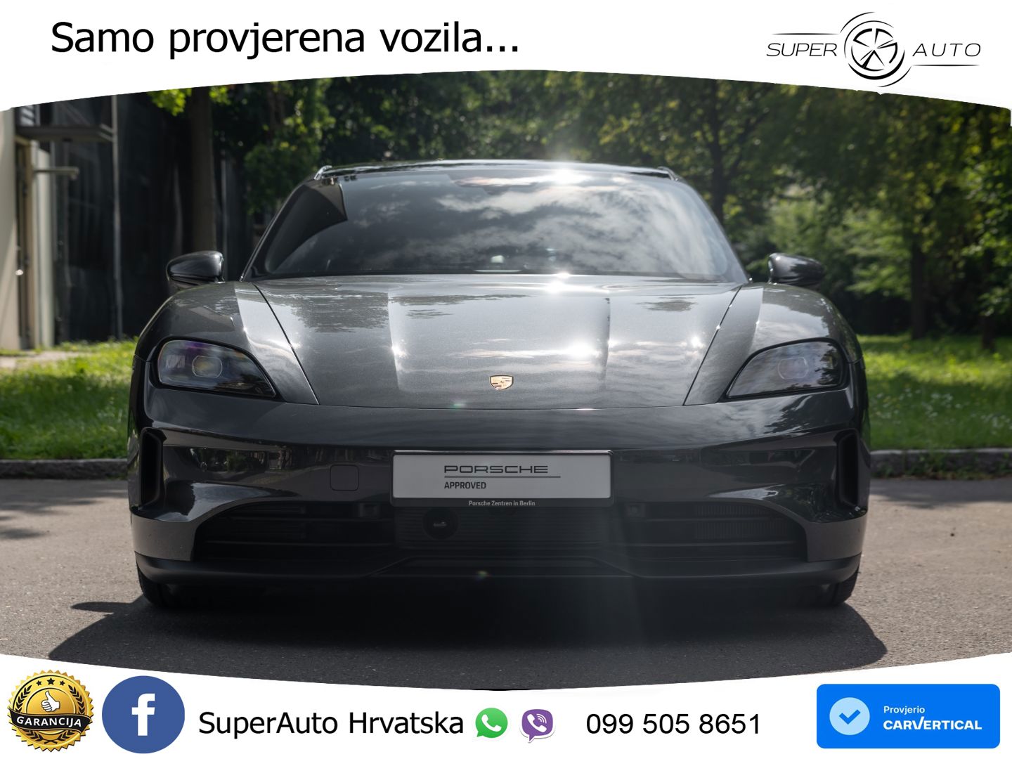Porsche Taycan Sport Turismo 105 kWh (435 KS)