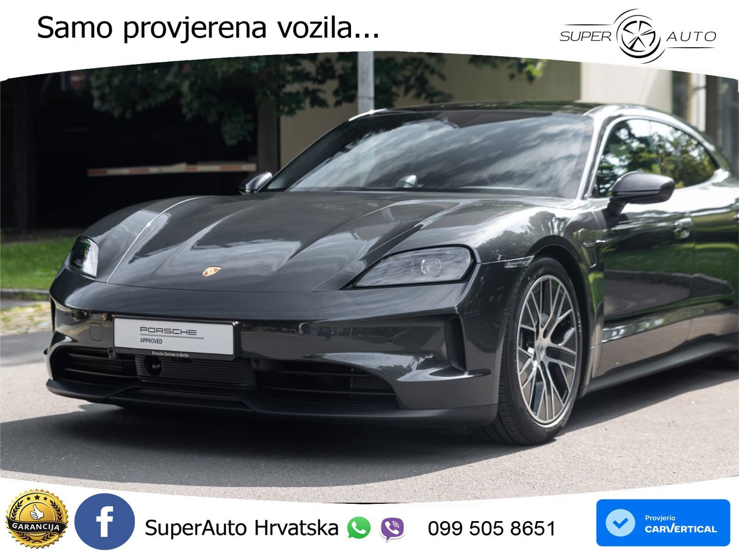 Porsche Taycan Sport Turismo 105 kWh (435 KS)