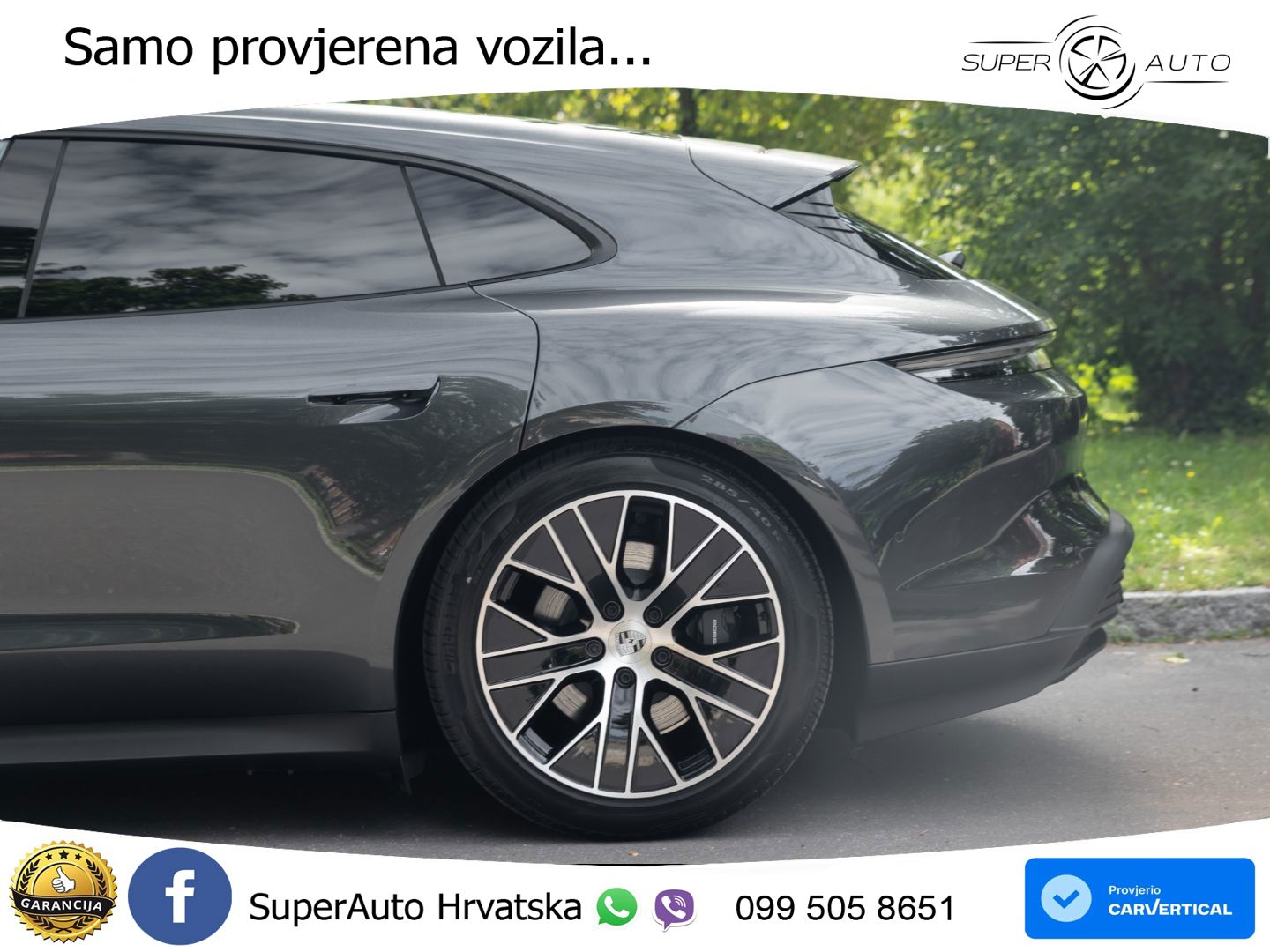 Porsche Taycan Sport Turismo 105 kWh (435 KS)
